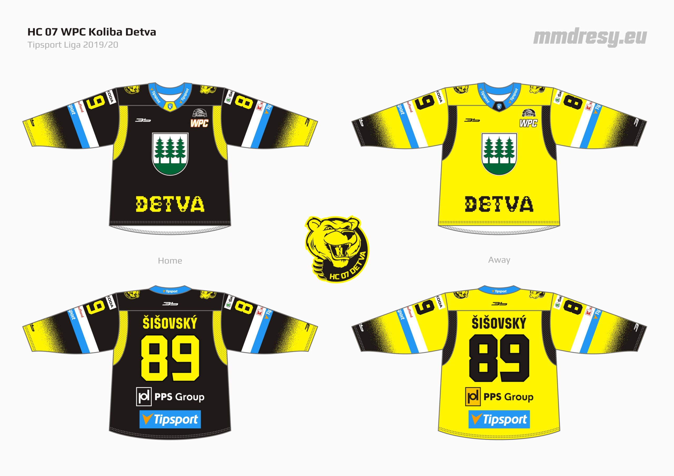 hc 07 wpc koliba dresy/jerseys